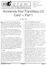 Accelerate Your TWGS 1991